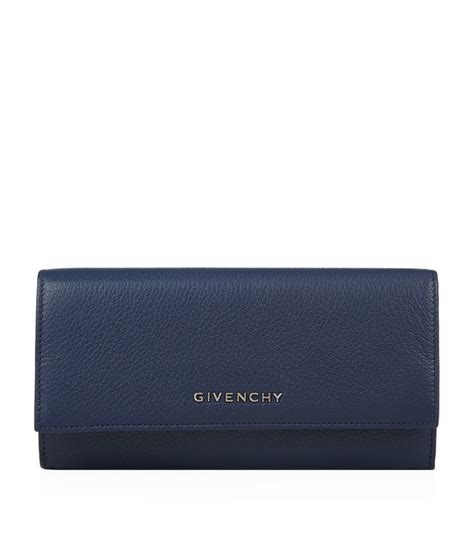 Givenchy Pandora Wallet In Blue 